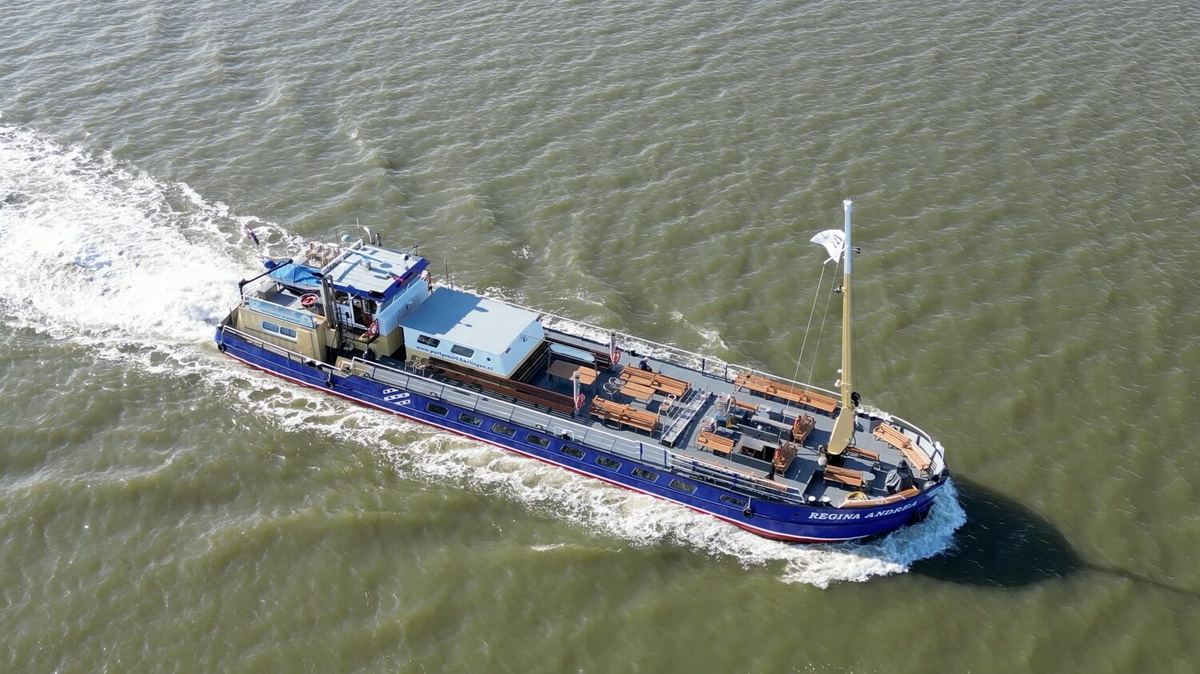 Privévaart Regina Andrea — Vlieland → Harlingen (incl. warm buffet)